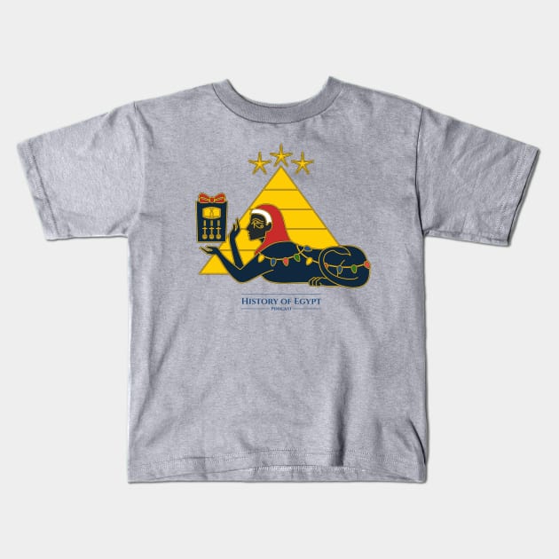 Ancient Egypt Sphinx Kids T-Shirt by The History of Egypt Podcast